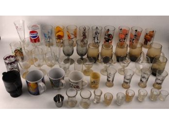 Lot Of Glassware & Other Drinkware