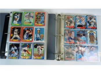 Lot Of 1980s & 1990s Baseball Cards In 2 Binders--Score, Donruss, Topps