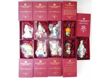 Lot Of 9 Dept. 56 Candle Crown Collections Candles MIB: Alice In Wonderland & Others
