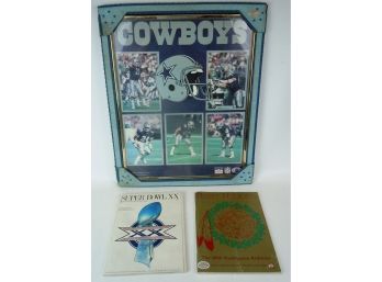 Lot Of Football Collectibles