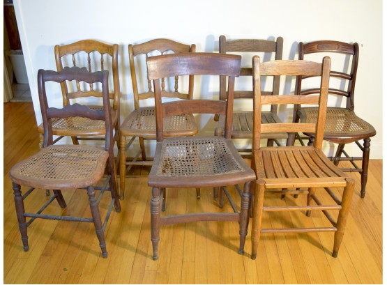 Antique & Vintage - The Magnificent 7.......Chairs