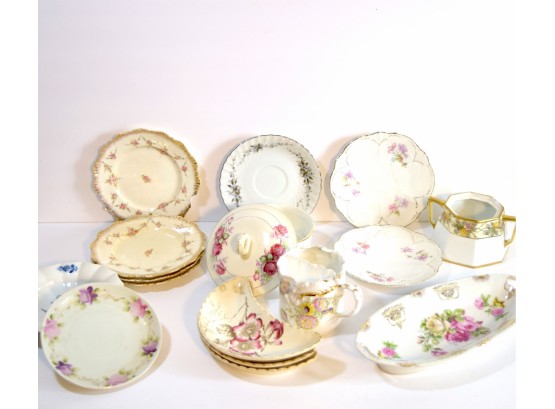 Antique - Vintage - Mixed Small China Group