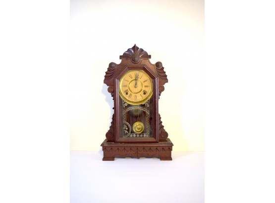 Antique - Mantel Clock - Terry Clock Company - Waltham Ma