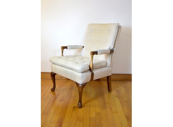Conover Chair Company - White Upholstered ArmChair