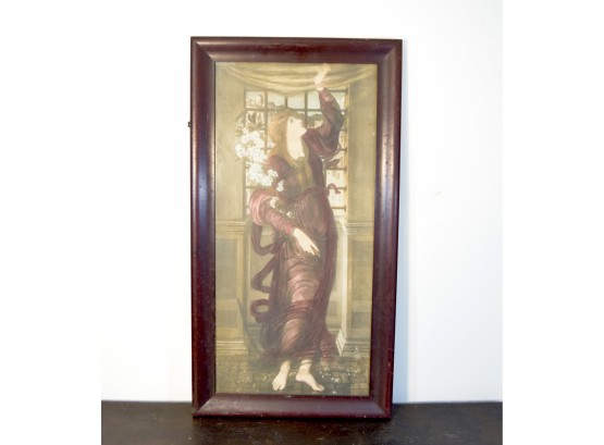 Framed Print Of  A Victorian Woman