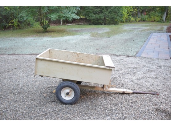 Vintage - SEARS Dump Tractor Cart