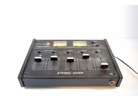 Realistic Stereo Mixer - Model 32-1100a