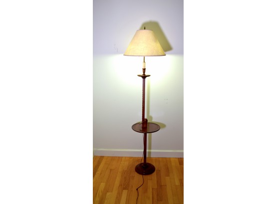 Knob Creek - Ratchet Jack - Solid Wood Floor Lamp