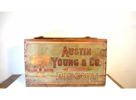 Antique - Austin & Young Biscuit Crate