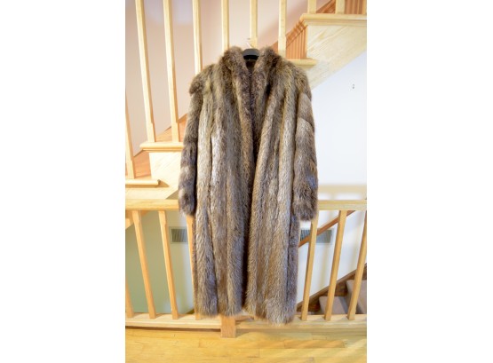 Vintage - Furarri Of New York - Beaver - Full Length Fur Coat