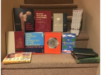 Large Group Of Encyclopedias And Educational Books