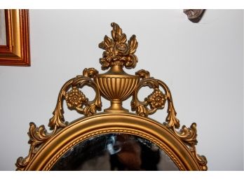 Ornate Gold Trim Mirror