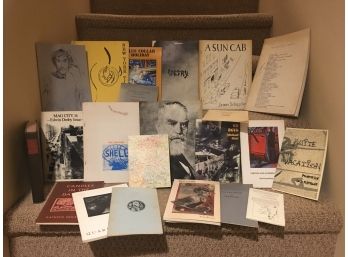 Lot Of Several Various Poetry Books