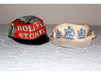 Set Of 2 Vintage Caps