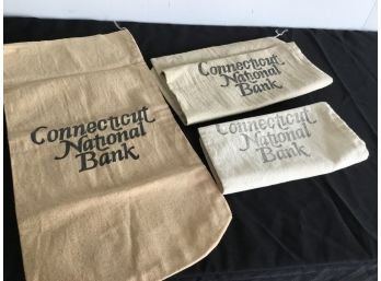 Vintage Bank Money Bags