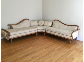 Pure Elegance 3 Piece Sectional Formal Sofa