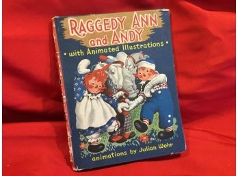 Vintage Raggedy Ann And Andy Book