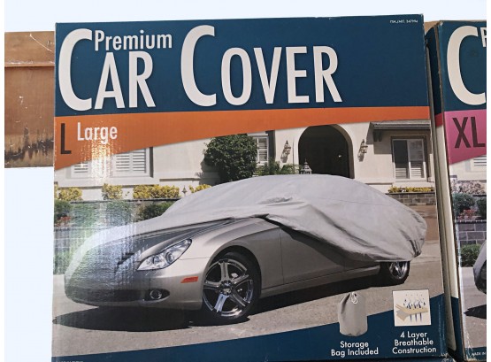 Car Cover (large, 247'-268'), New In Box (41-1)