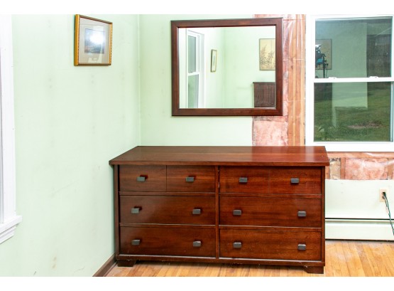 Double Dresser With Mirror