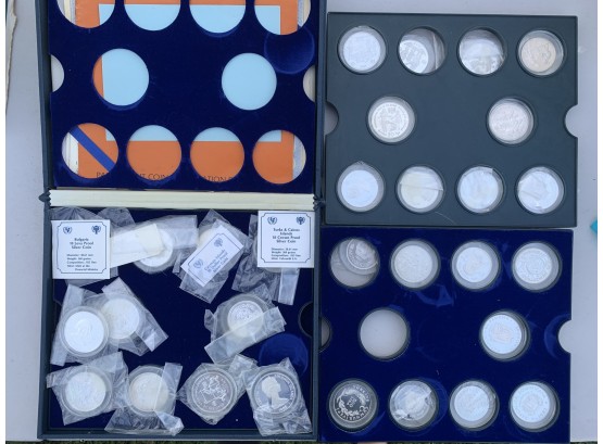 A Silver Coin Set, International Year Of The Child