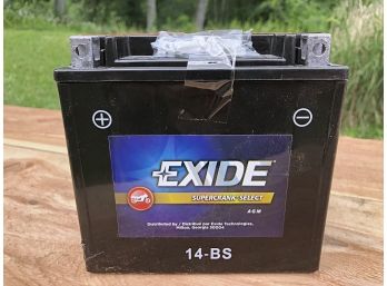 Exide Motorcycle Battery, 14-BS, New