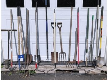 Large Collection Of 18 Outdoor Tools