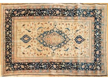 Vintage Tabriz Style Carpet