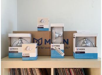 A Group Of Bathroom Fixture By Moen