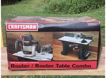 Craftman 2 HP Router And Table Combo New In Box
