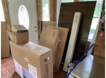 Assorted Boxes - Dining Table And Chiars Set