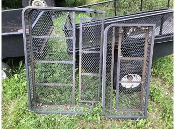 ATV Front And Rear Steel Baskets