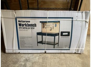 Multi-Purpose Workbench With Lighting And Outlet - New In Box