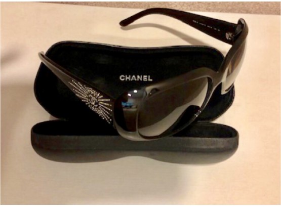 Authentic Chanel Sunglasses In Chanel Box