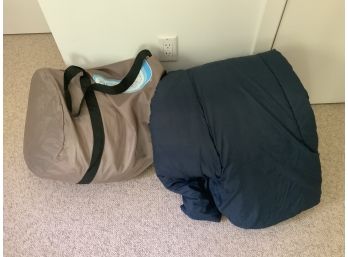 Aero Bed & Coleman Sleeping Bag