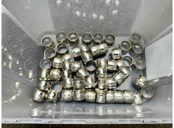 56 Silver Napkin Rings