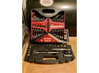 NEW Husky 28-Piece Combination Wrench Set & More