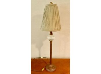 Bassett Table Lamp ~ Fabric Shade ~