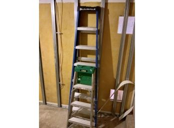 7’ Louisville Ladder & 4’ Gorilla Ladder