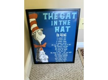 The Cat In The Hat On Aging Poster ~ So Funny ~
