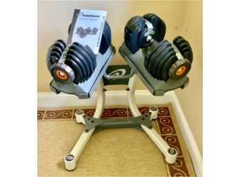 Nautilus Dumbbells With Rack ~ Awesome Set ~ ND-552