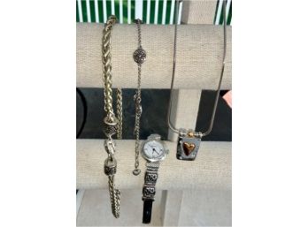 Brighton Jewelry Lot ~ Watch, Necklace & Bracelet ~