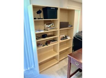 2 Tall Book Shelves ~ Office Supplies Included~