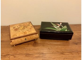2 Music  Jewelry Boxes ~ OTAGIRI JAPAN & REUGE Italy  ~