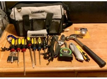 Tool Lot ~ Essentials Bag W/Tools & More ~