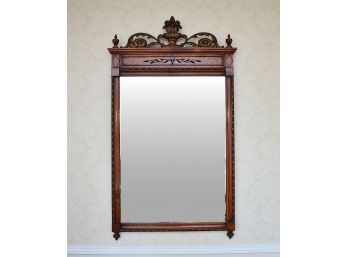 Antique Ornate Carved Wall Mirror