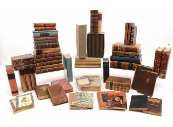 Collection Of Antique Poetry Books And More