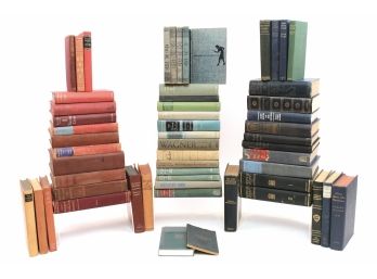 Collection Of Vintage And Antique Books