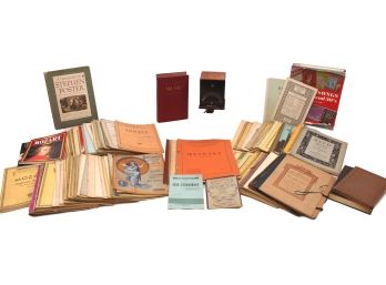 Large Assortment Of Sheet Music, Metronome And More