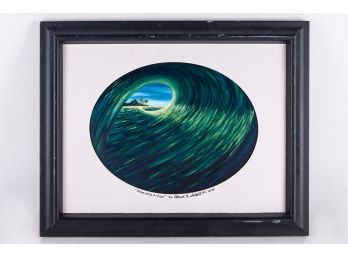 'Room With A View' Signed Wave Painting
