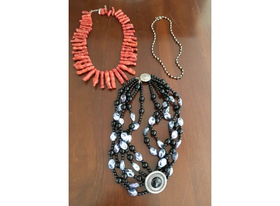 Multi-Strand Necklace And Other Necklaces